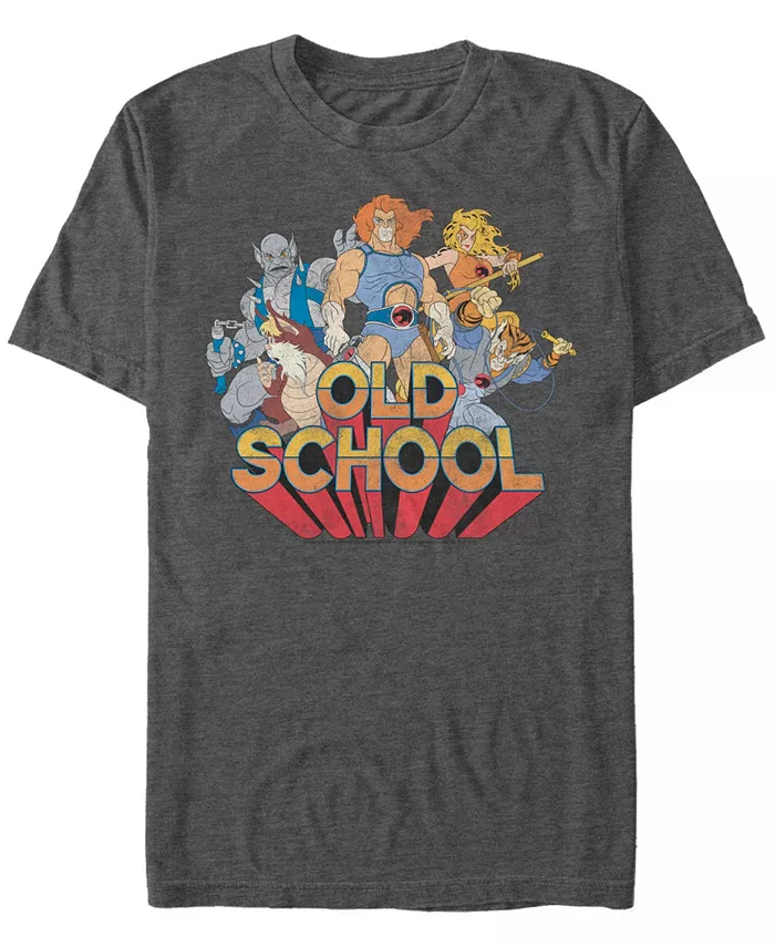 

Мужская футболка с коротким рукавом Thundercats Old School Fifth Sun, серый