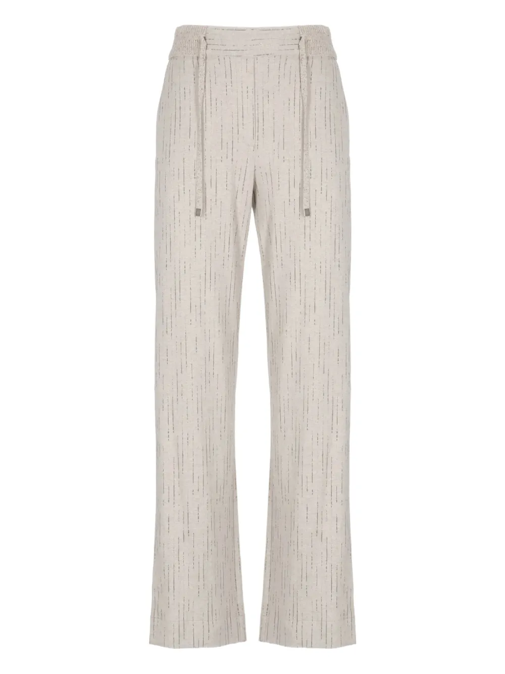 

Полосатые брюки D.Exterior, нейтральный