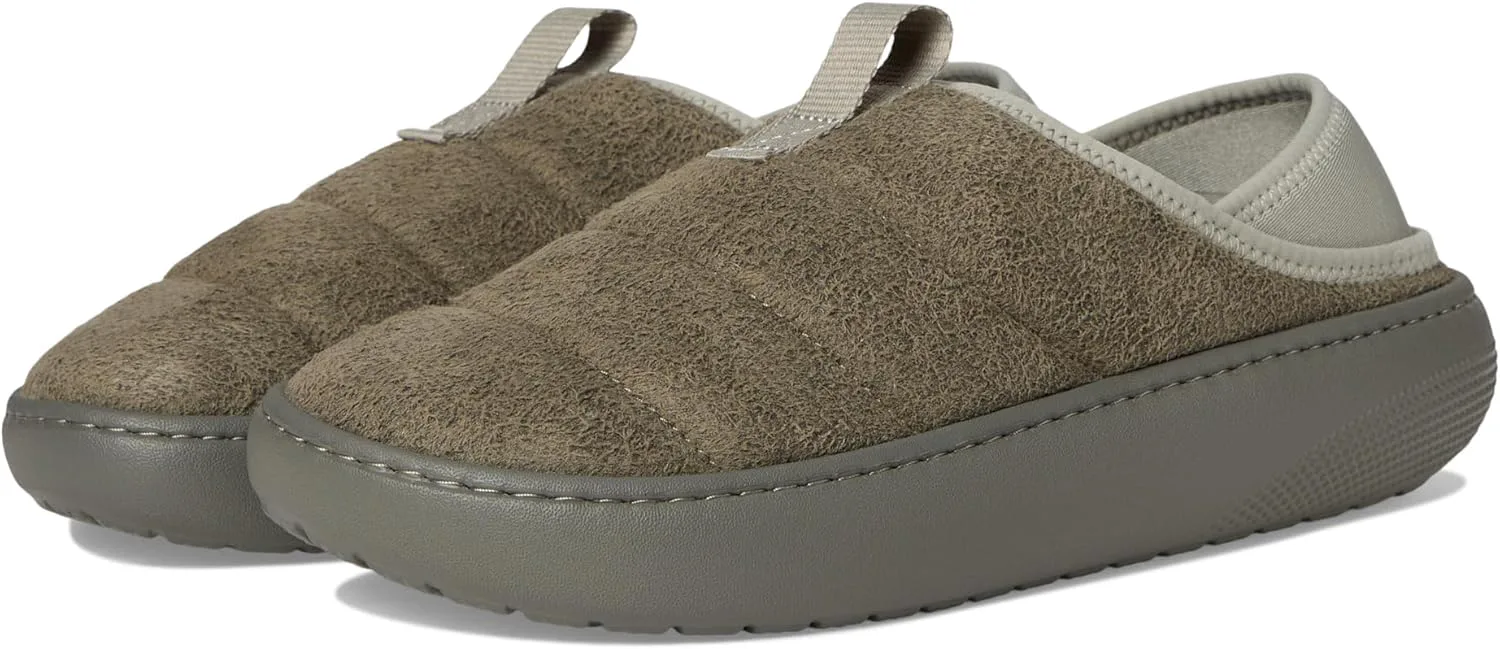 Crocs unisex-adult Classic Puff Moc, серый