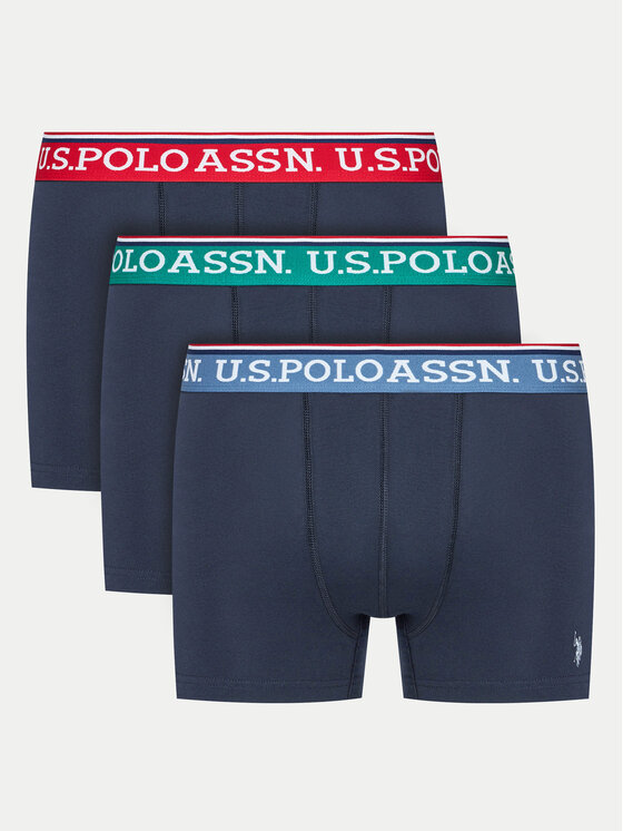 

Комплект из 3 боксеров U.S. Polo Assn., синий