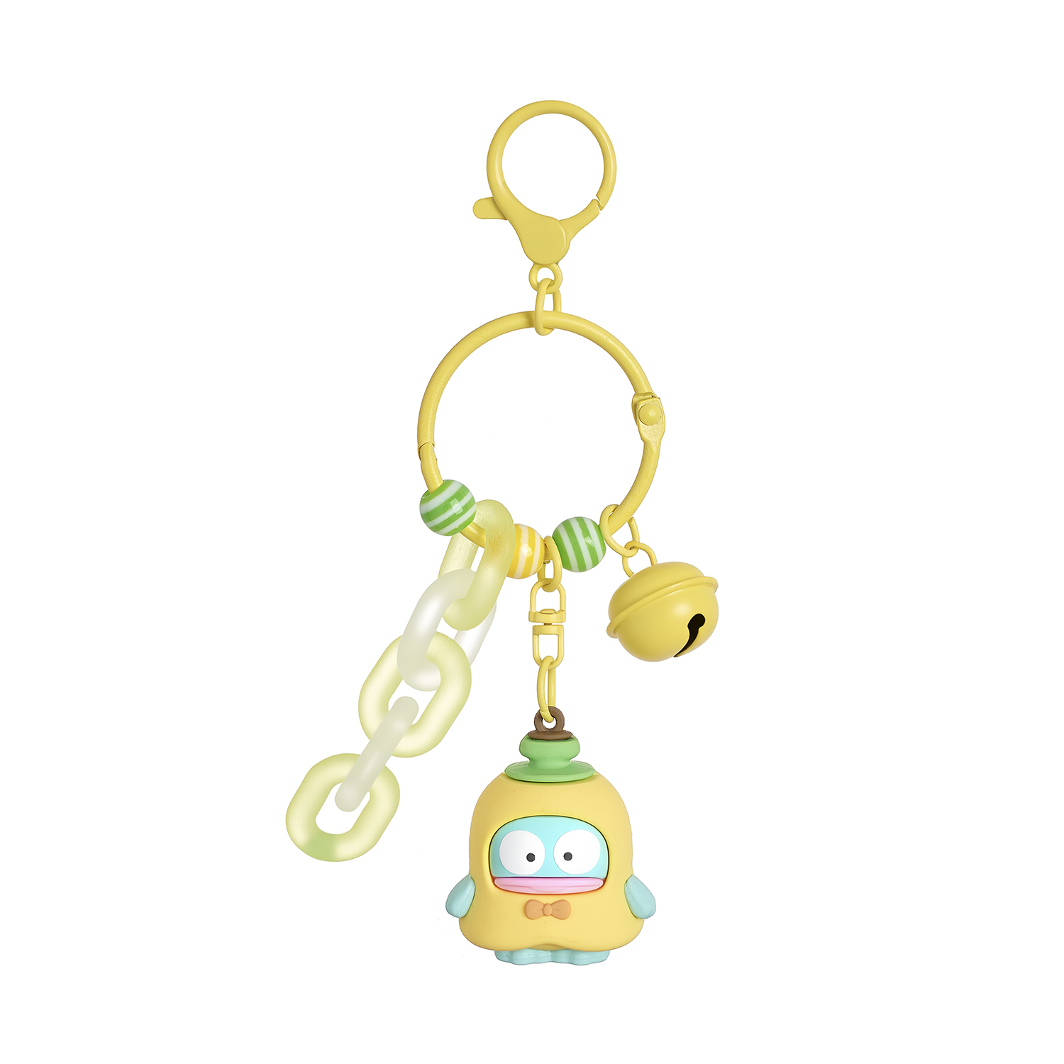 

Sanrio Подвеска Хангиодон из ПВХ и сплава унисекс, Half-Human Banana Keychain