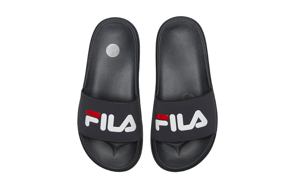 (GS) Шлепанцы Fila Lifestyle Slides 'Black' — фото 4
