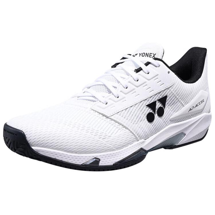 YONEX Антискользящие износостойкие низкие теннисные туфли Unisex White Black — фото 4