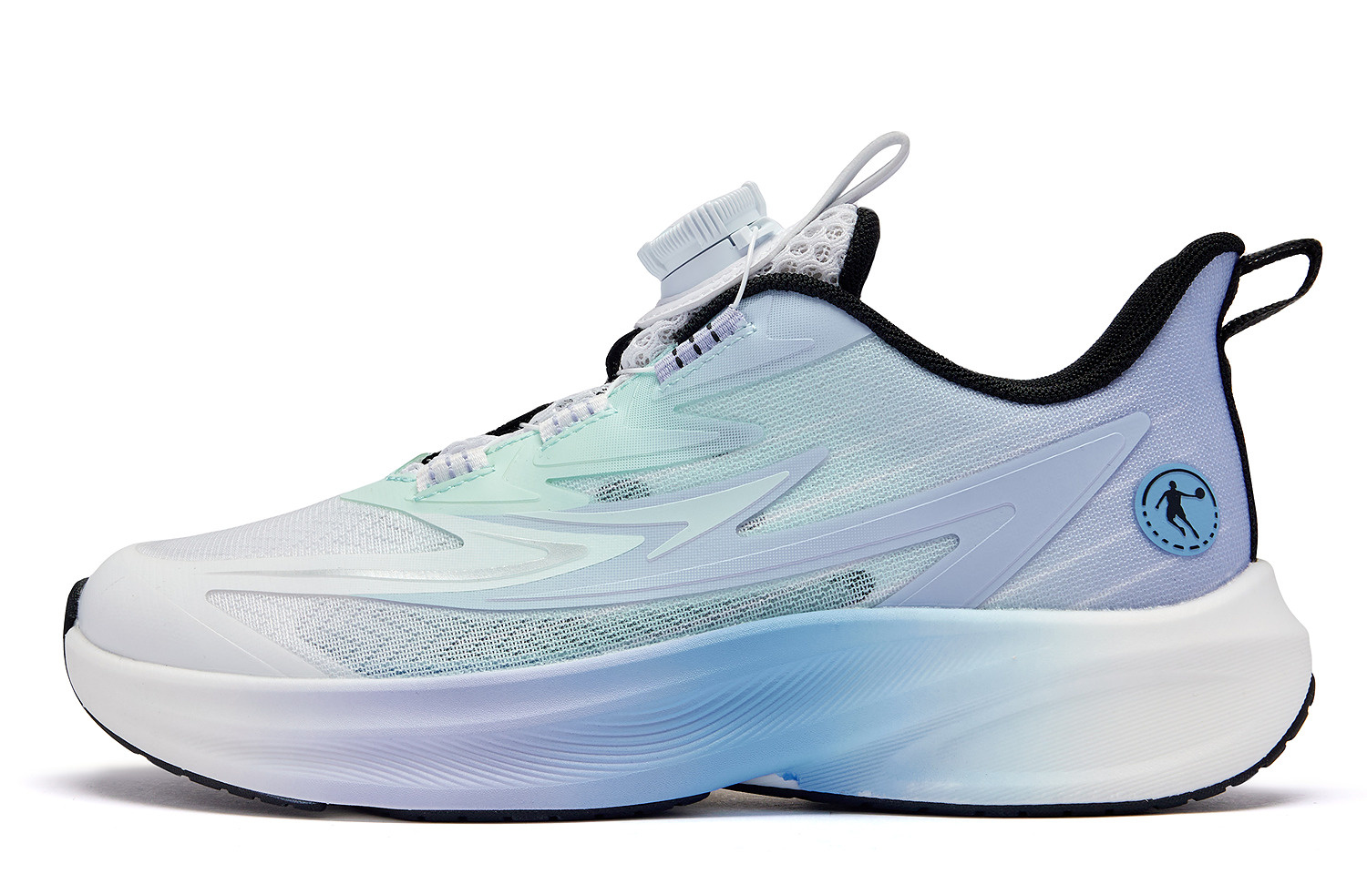 

Легкие, дышащие, амортизирующие, низкие детские кроссовки Light Speed 2.0 QIAODAN, синий