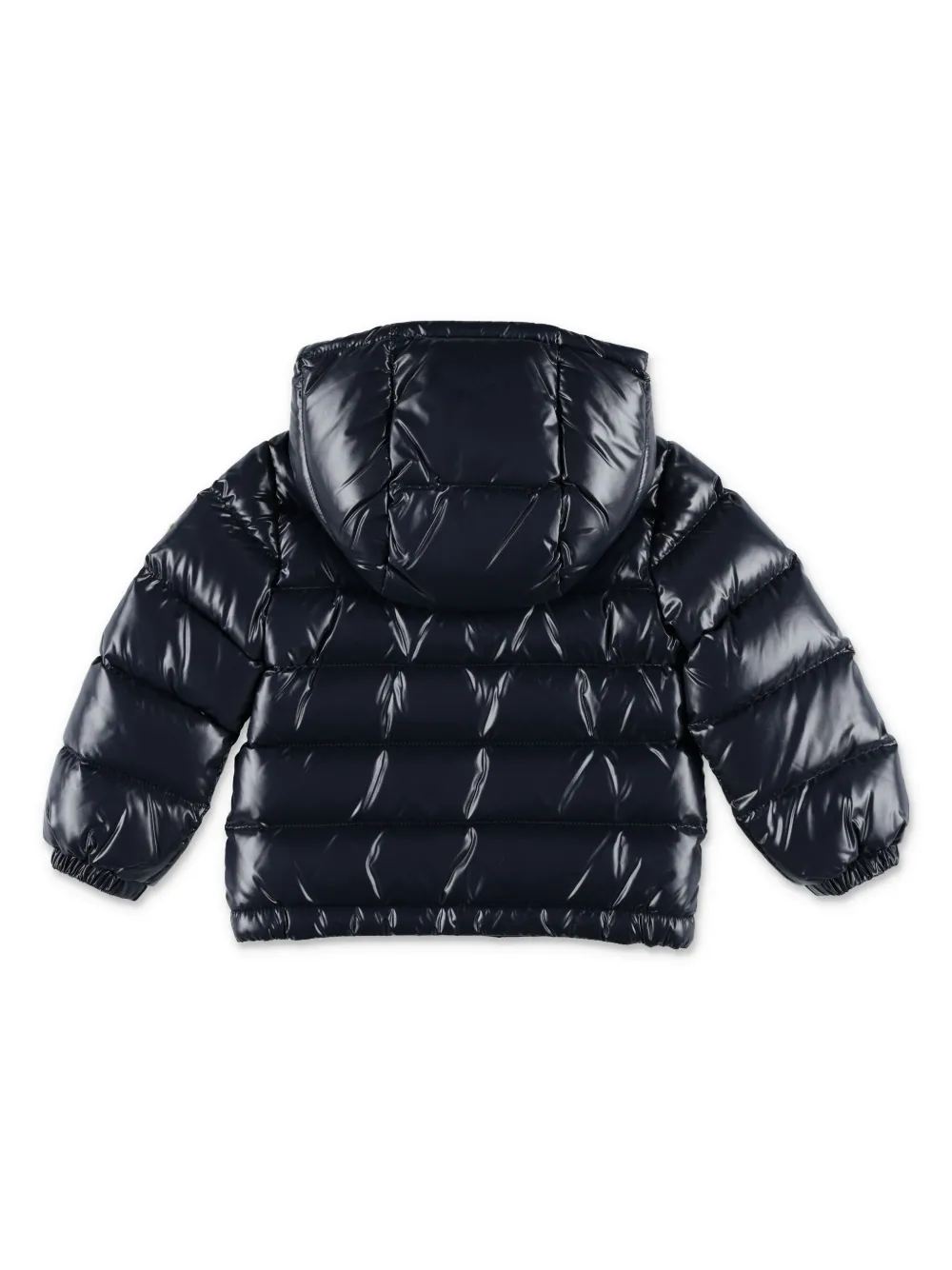 Куртка Aubert с нашивкой-логотипом Moncler Enfant, черный — фото 2