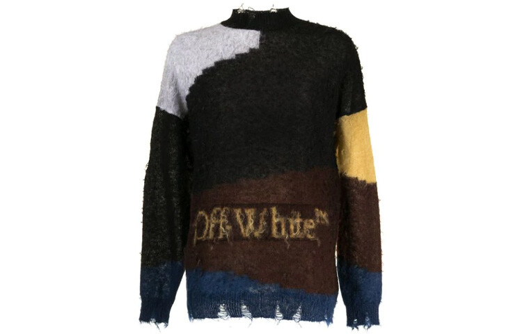 

Осень-Зима 20 Свитер Мужской Многоцветный Off-White, цвет Multicolor