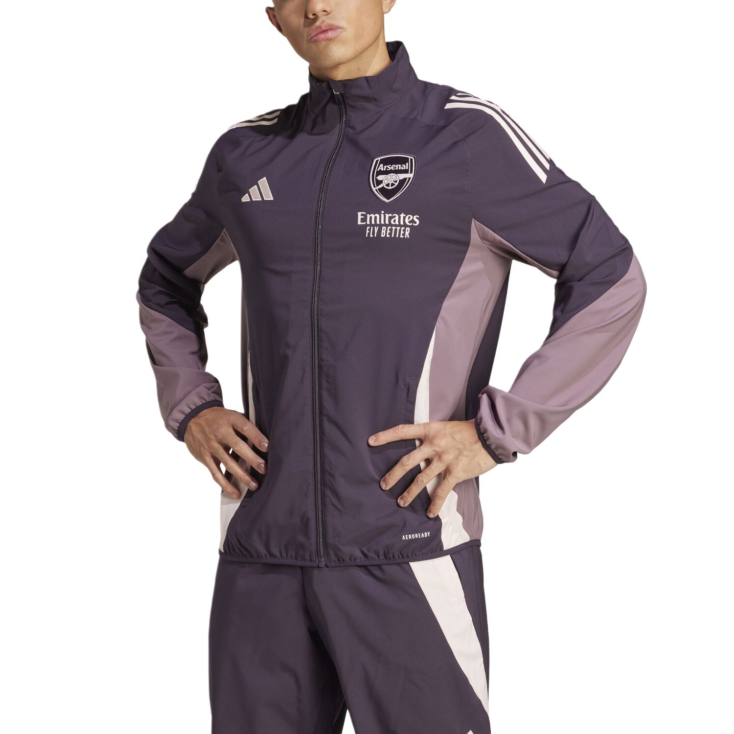 

Куртка мужская aeroready presentation arsenal tiro 2024/25 Adidas, темно-фиолетовый