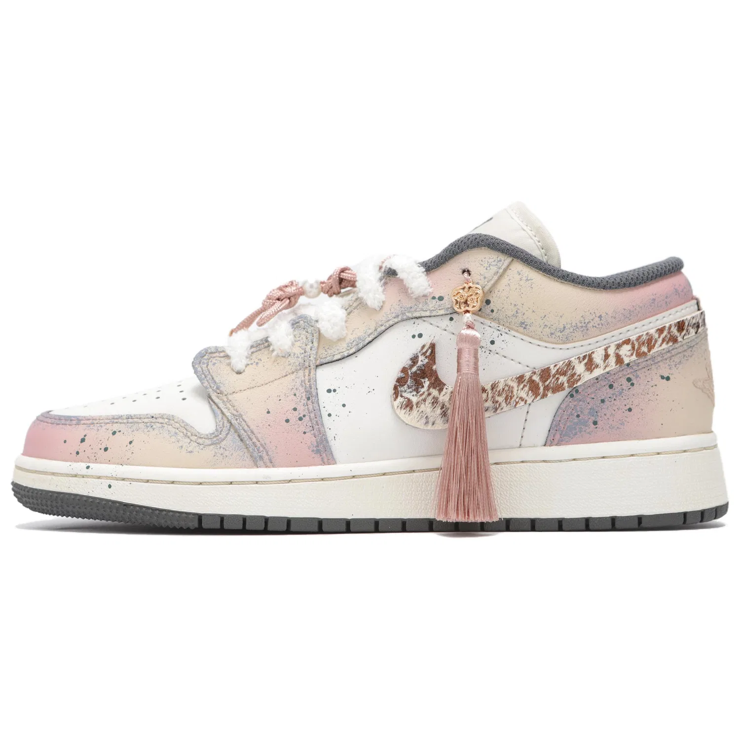 Кроссовки баскетбольные винтажные Jordan Pastel Pink