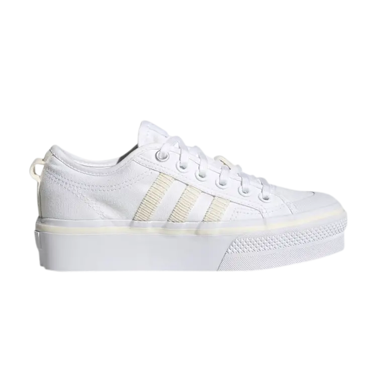 Кроссовки Adidas Wmns Nizza Platform, белый
