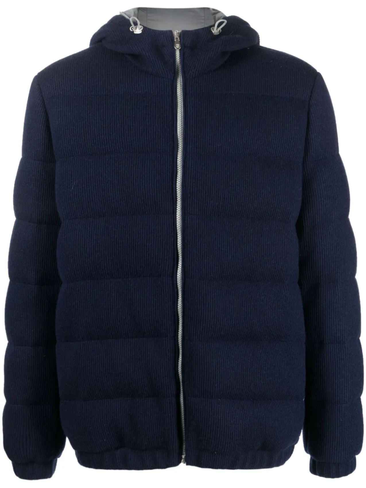 

Brunello Cucinelli кашемировый пуховик, синий