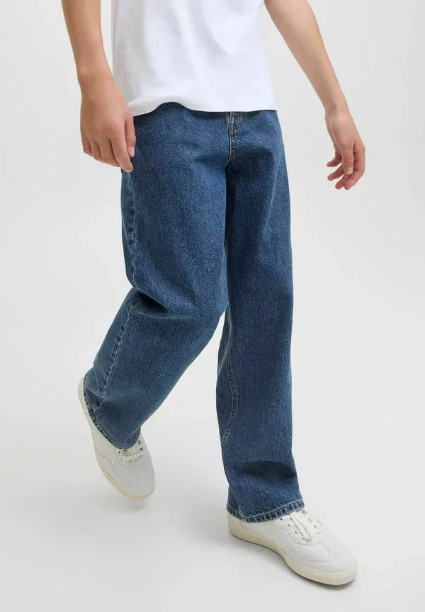 Джинсы Jack & Jones Junior JJAlex JJClassic SQ 061 JNR Relaxed Fit, синий деним — фото 4