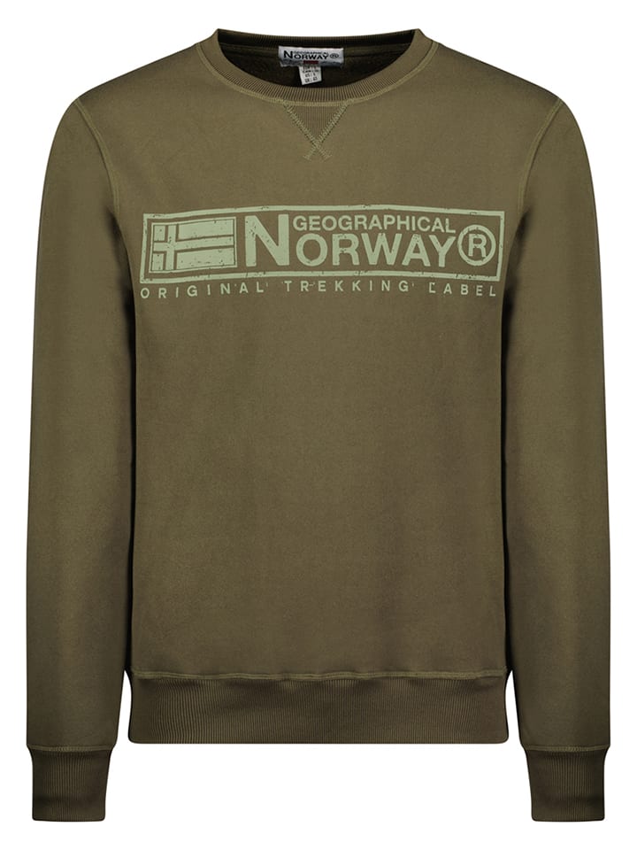 

Толстовка Geographical Norway Sweatshirt Gantoine, хаки