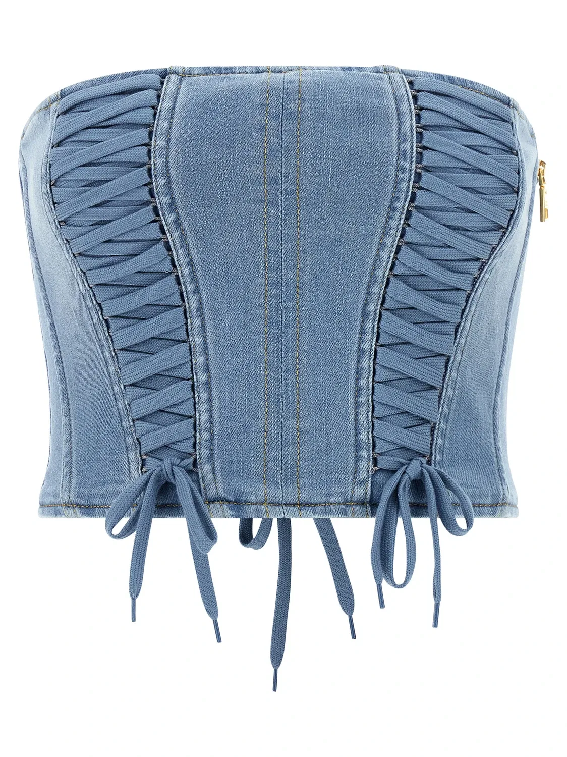 Бюстье топ Elisabetta Franchi, голубой