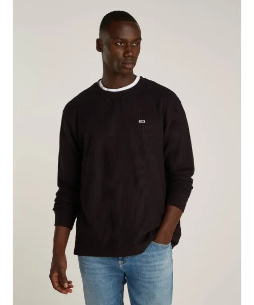 

Толстовка Regular fit Tommy Jeans, черный