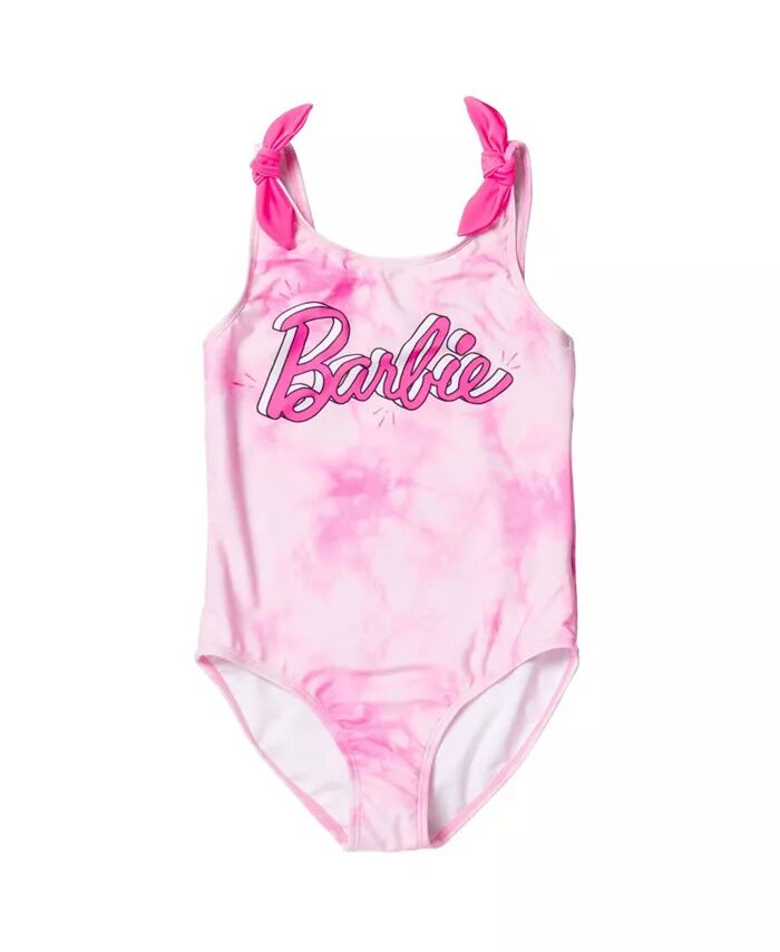 

Цельный купальник для девочек Barbie, розовый