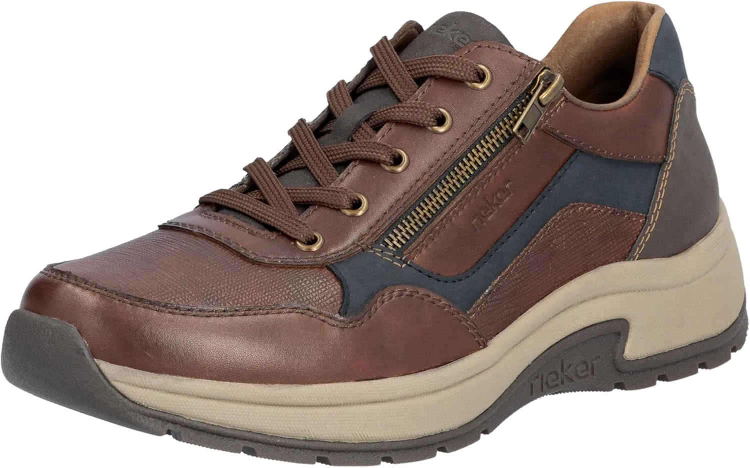 

Мужские шнурованные туфли Rieker 11001, коричневый