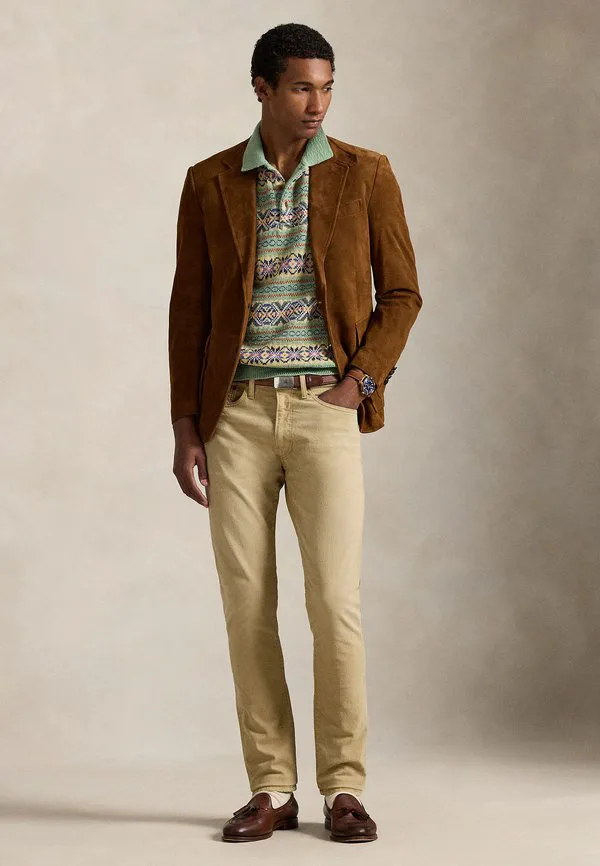 Узкие джинсы-поло sullivan из эластичной ткани, облегающие джинсы. Polo Ralph Lauren, Khaki Hill — фото 2