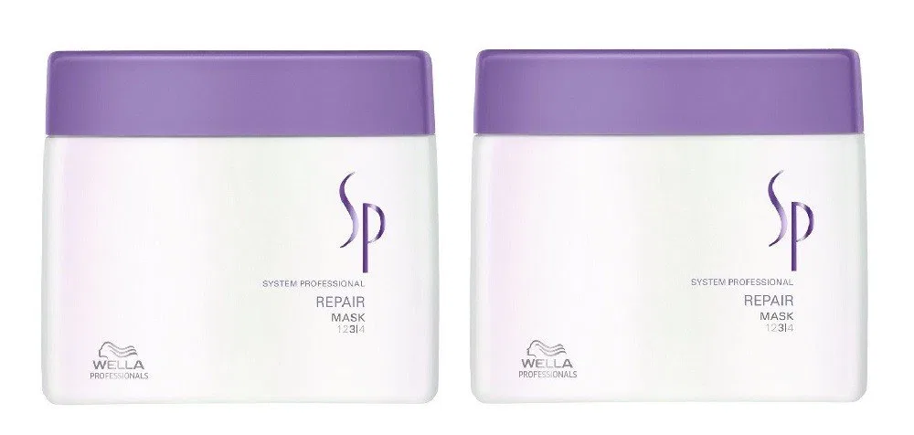 Маска для поврежденных волос «Repair Mask» от Wella SP, 2 x 400 мл Wella