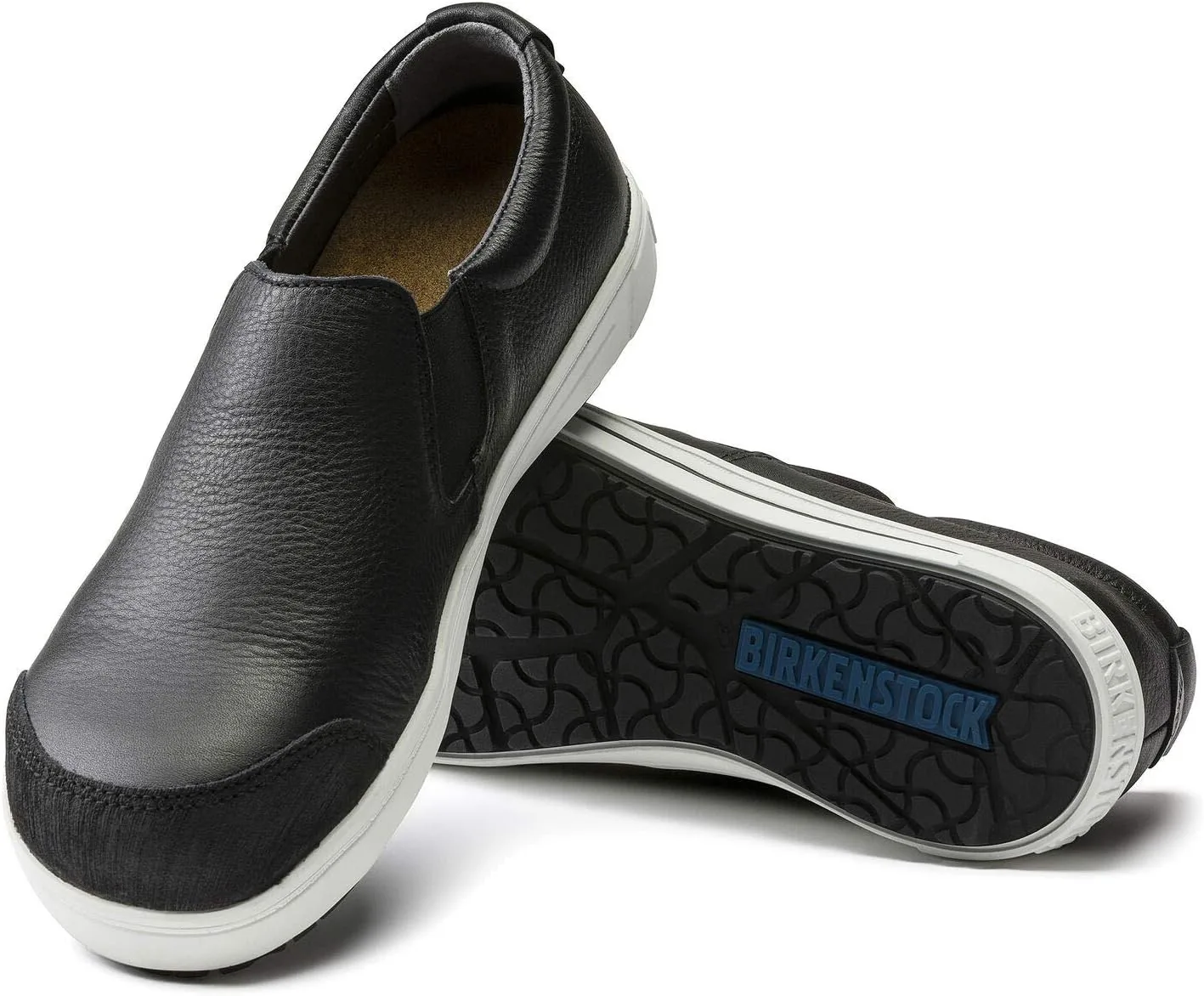 Профессиональные защитные ботинки BIRKENSTOCK QS 400 унисекс, натуральная кожа, белые — фото 2