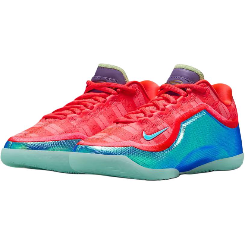 Nike Lebron 23 Low top детские баскетбольные кроссовки Red Green для подростков — фото 4