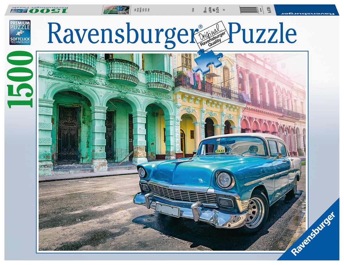 

Ravensburger, пазл, Автомобили Кубы, 1500 шт.