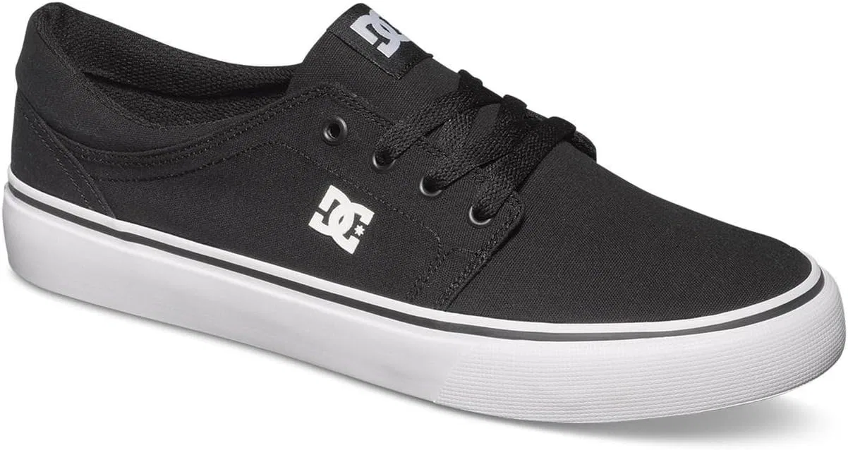 Мужские кроссовки DC Trase TX M 4DG DC Shoes, Black White — фото 2