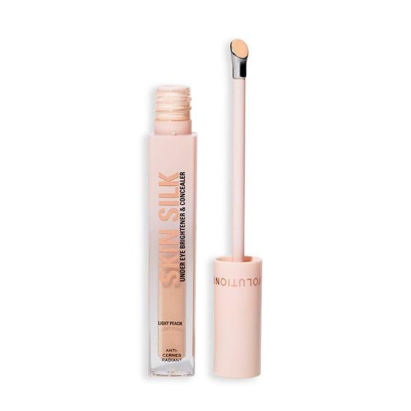 

Осветляющий консилер с сывороткой REVOLUTION Skin Silk Brightener & Concealer, Light Peach