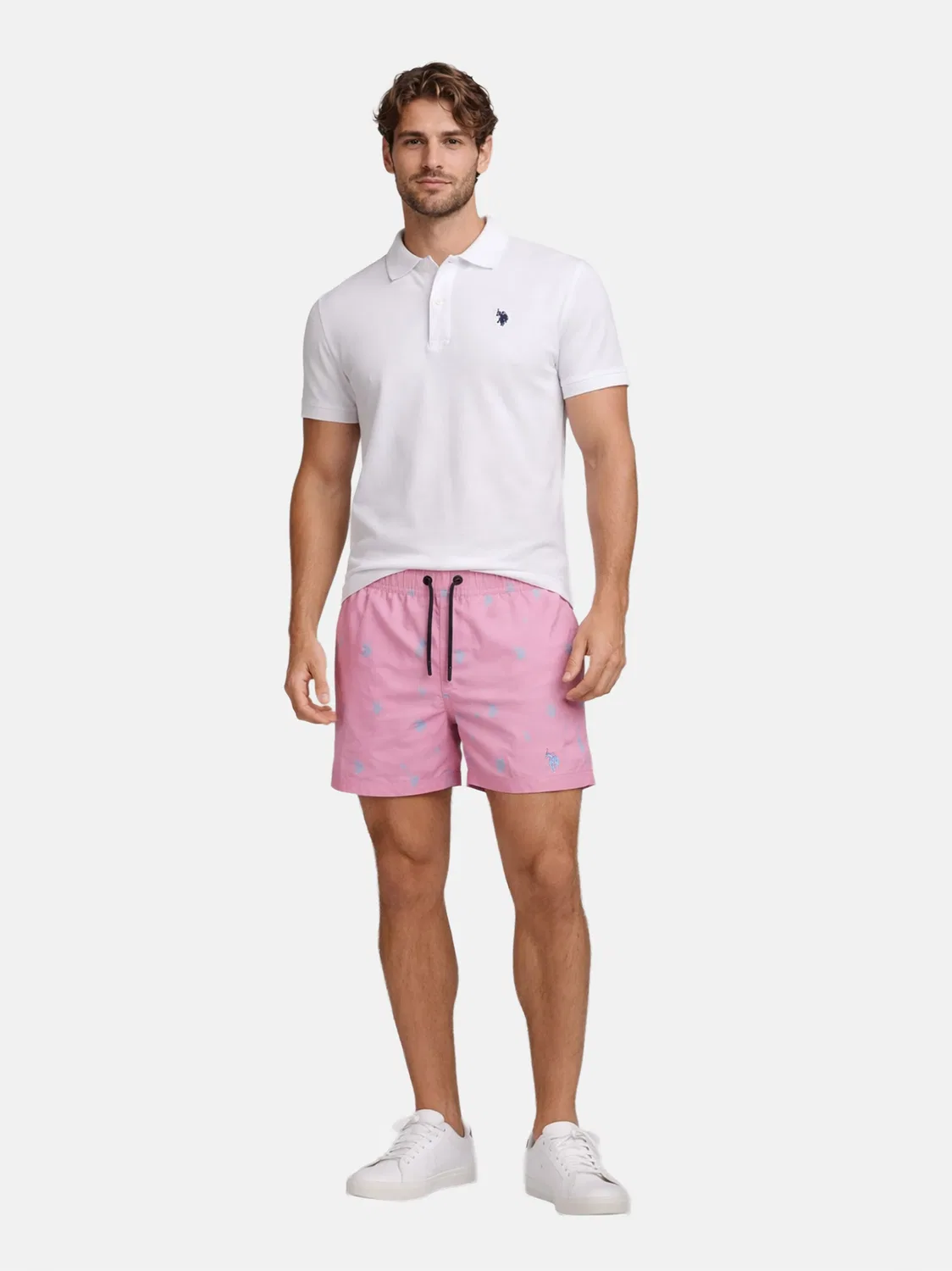 Пляжные шорты U.S. Polo Assn., Pitaya — фото 4