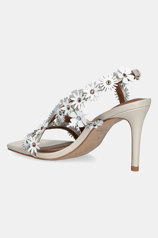 Кожаные сандалии Flower Sandal Kurt Geiger London, белый — фото 3