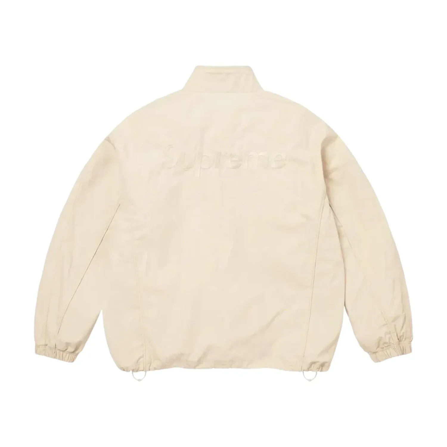 Спортивная куртка Supreme x Umbro SS26 из хлопка рипстоп, цвет «Stone», бежевый — фото 3