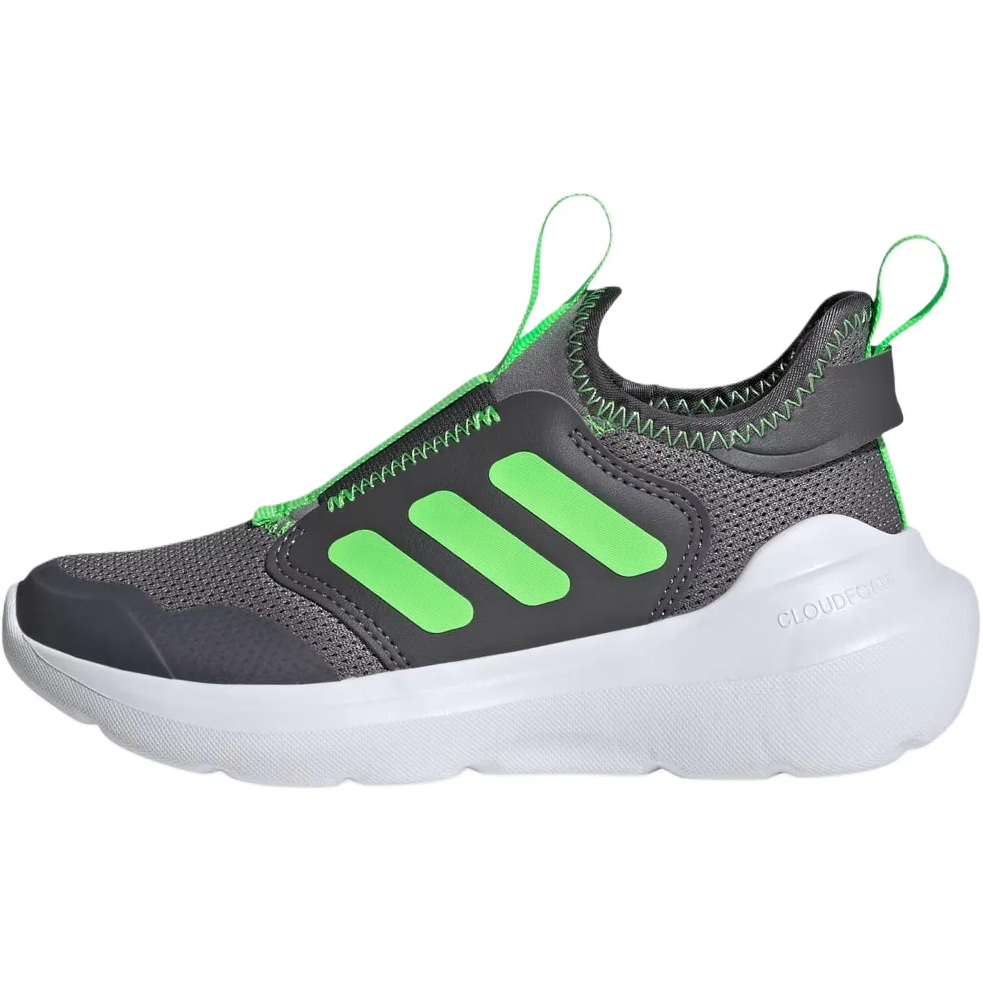 Adidas Tensaur Support низкие повседневные кроссовки серые детские