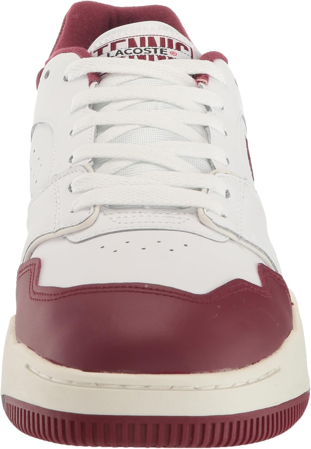 Lacoste мужские кроссовки Lineshot, Wht/Burg — фото 2