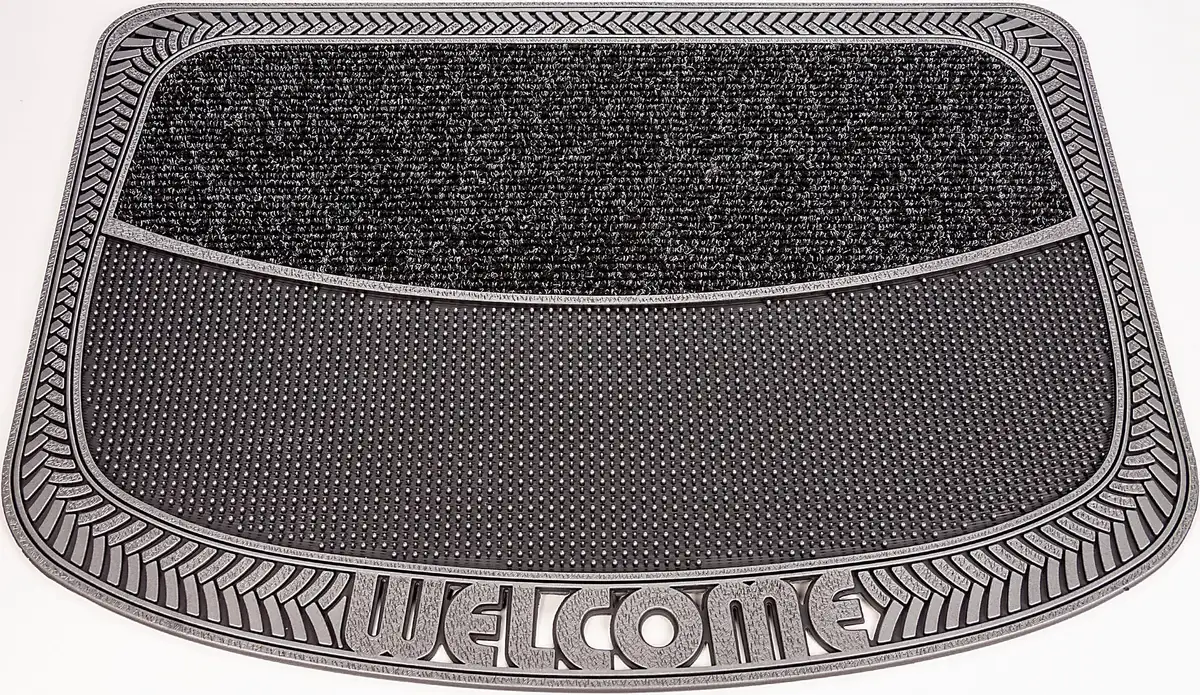 

Home2Модный коврик "TC Clean Weaves, Welcome", прямоугольный, грязеулавливающий коврик, с надписью, прочный, подходит для использования внутри и снаружи помещений Home2Fashion 56х75 см, цвет anthrazit