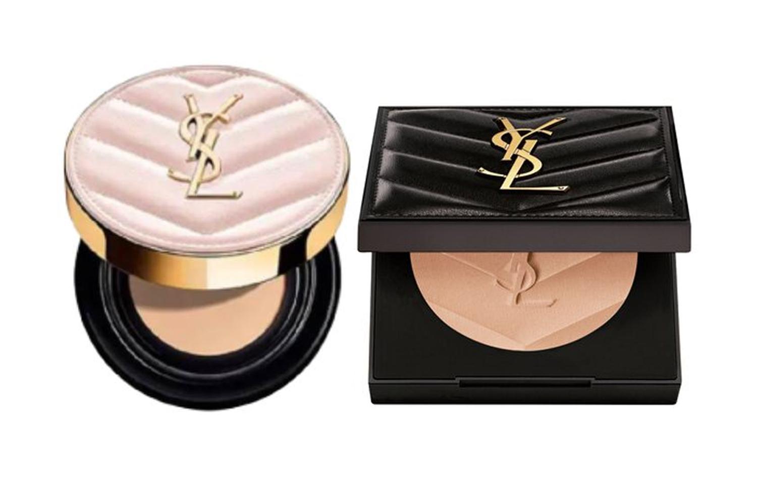 

SAINT LAURENT Пудровая подушка big white cake набор косметики легко растушевывается натуральный стойкий