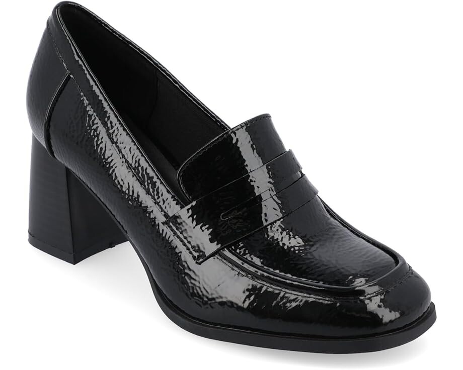 

Туфли Journee Collection Tru Comfort Foam Malleah Pumps, цвет Patent/Black
