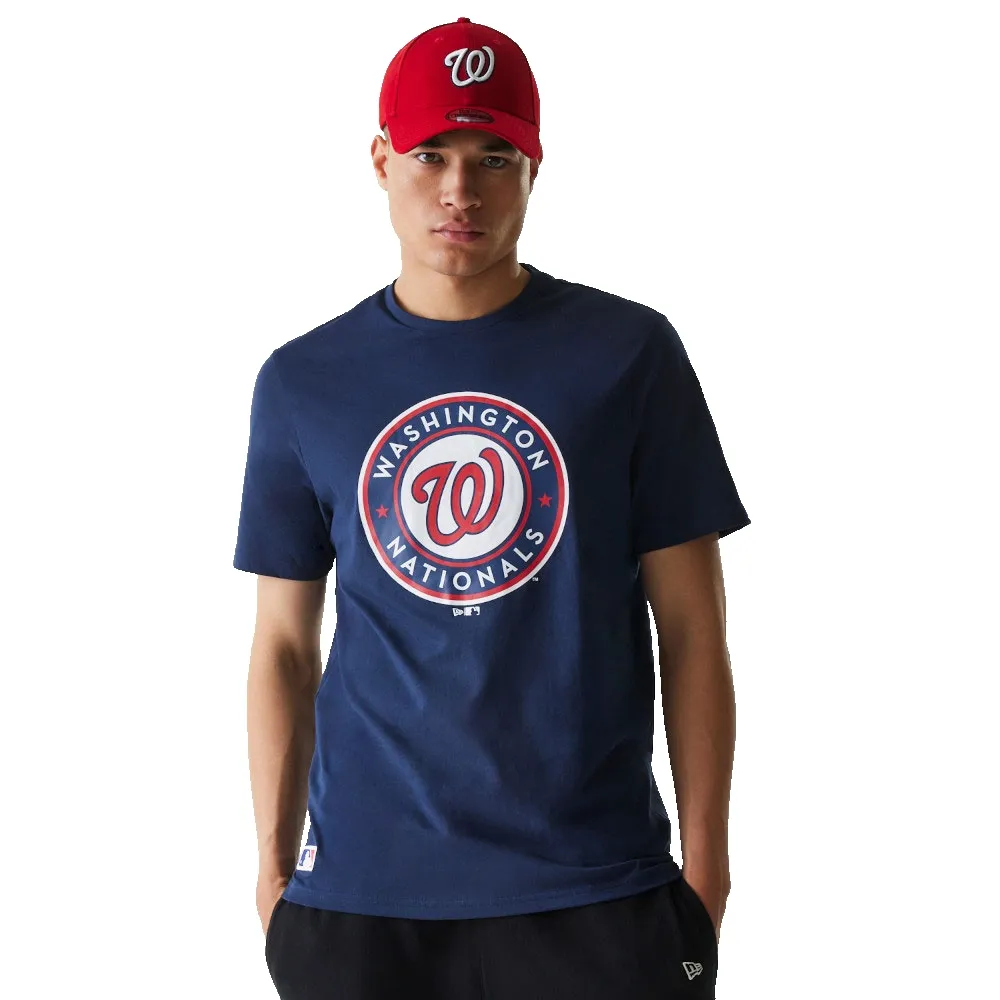 

Футболка с коротким рукавом New Era MLB Regular Washington Nationals, синий