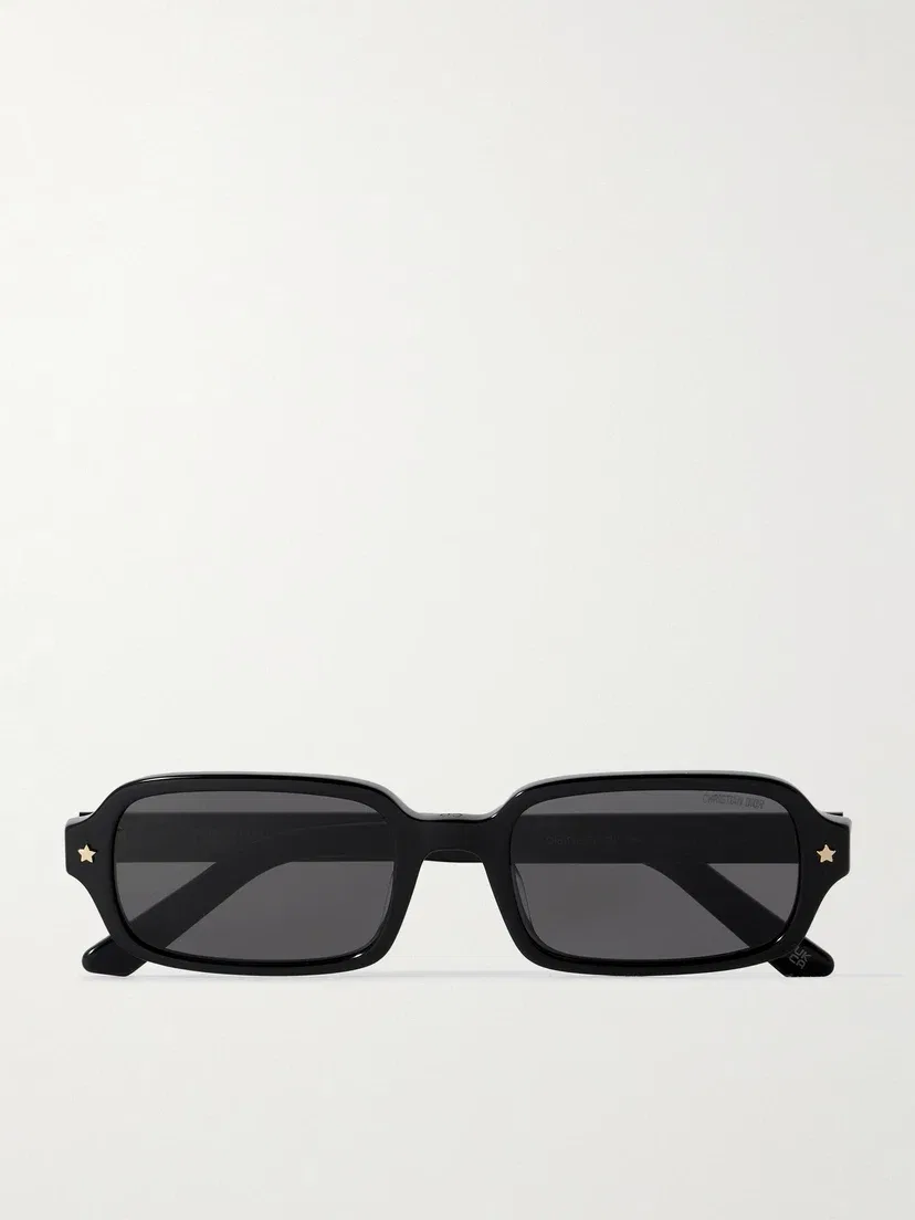 Солнцезащитные очки DiorPacific S3I в прямоугольной оправе из ацетата DIOR EYEWEAR, черный