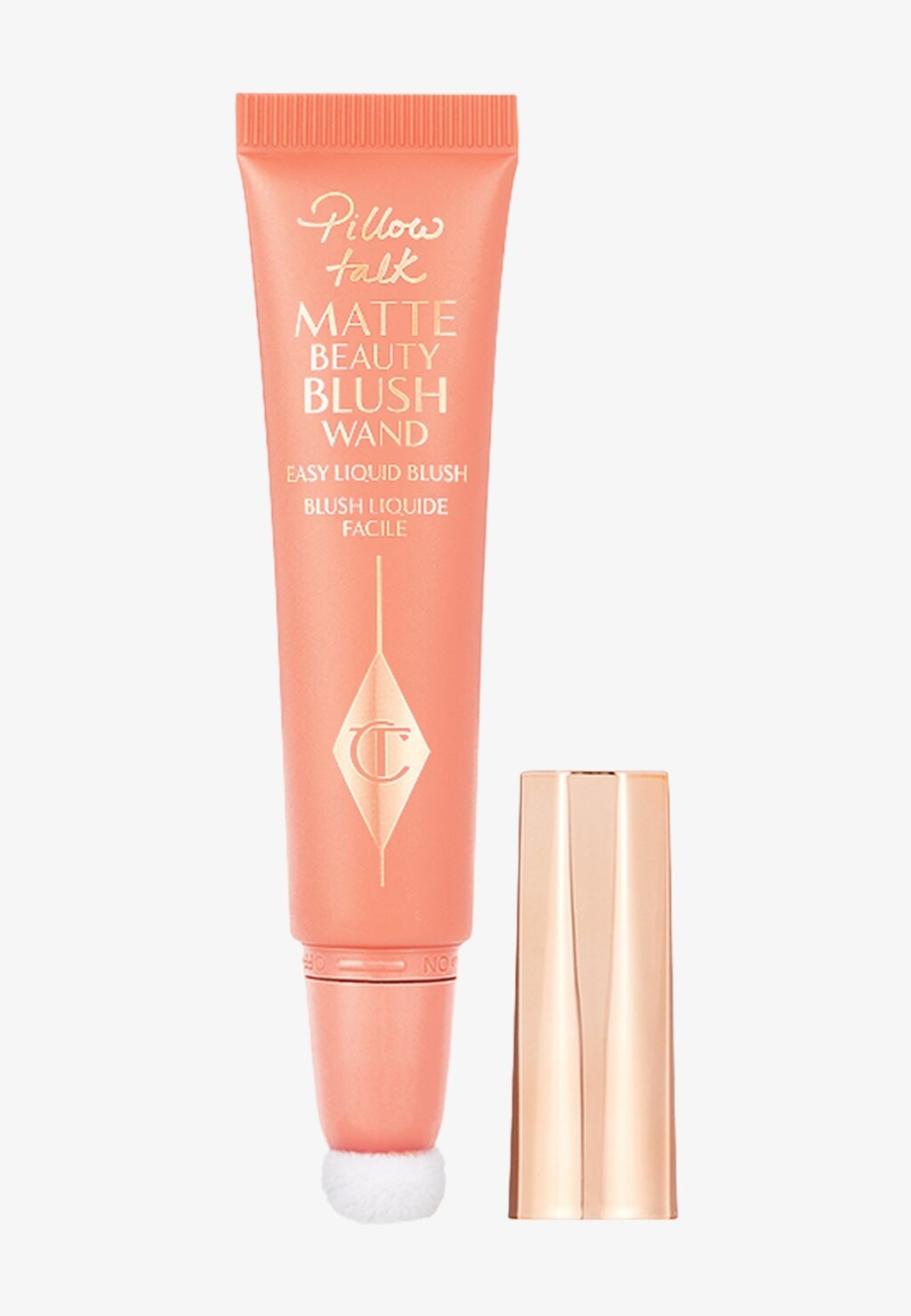 

Румяна PILLOW TALK MATTE BEAUTY BLUSH WAND Charlotte Tilbury, цвет pillow talk peach pop