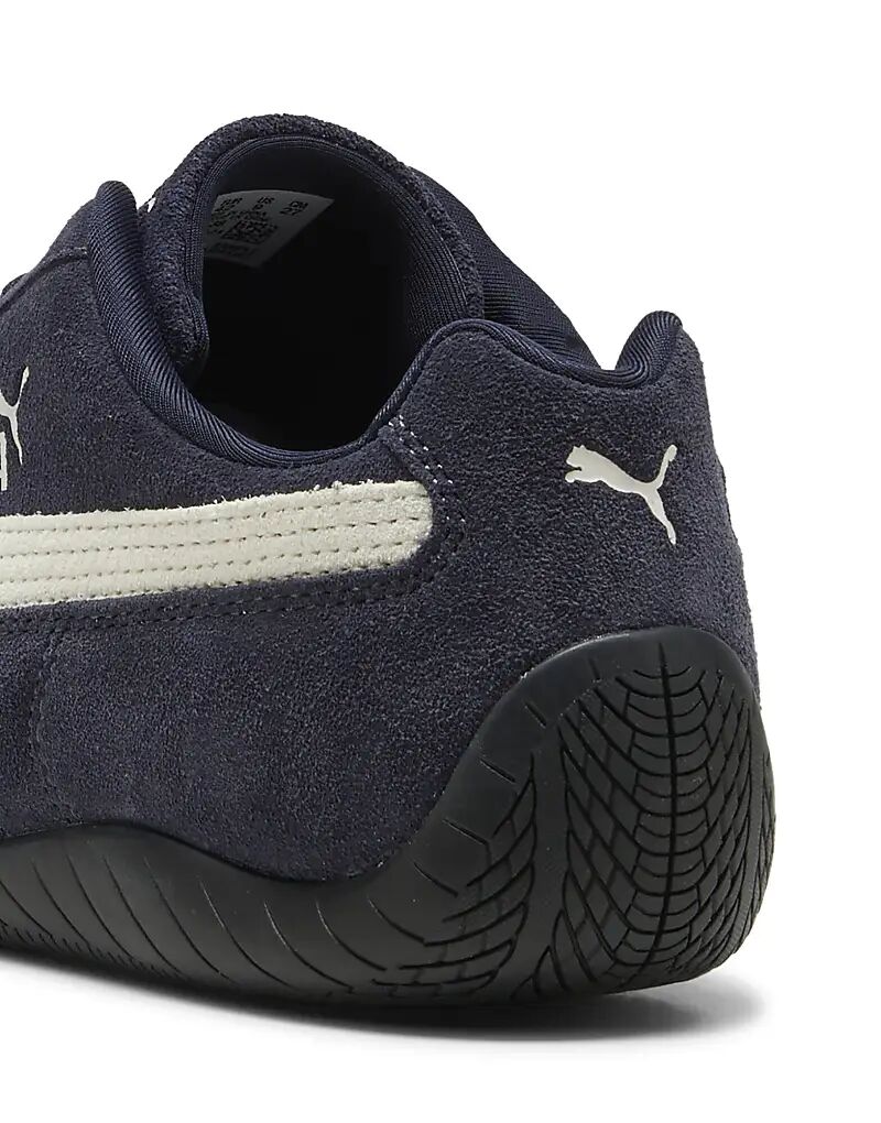 Кроссовки Puma Speedcat OG в новом тёмно-синем и тёплом белом цвете — фото 2