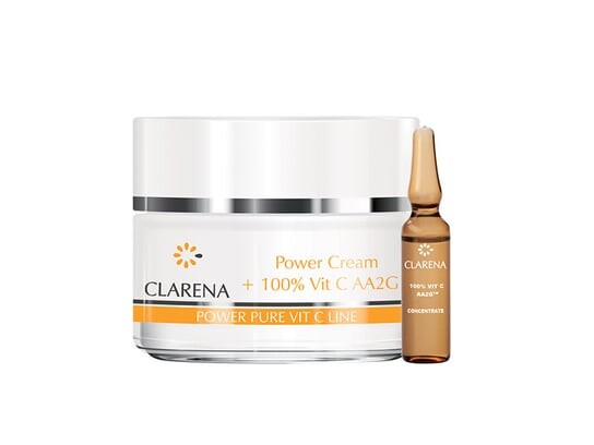 

Крем со 100% активным витамином С Power Cream + 100% витамин С AA2G, Clarena