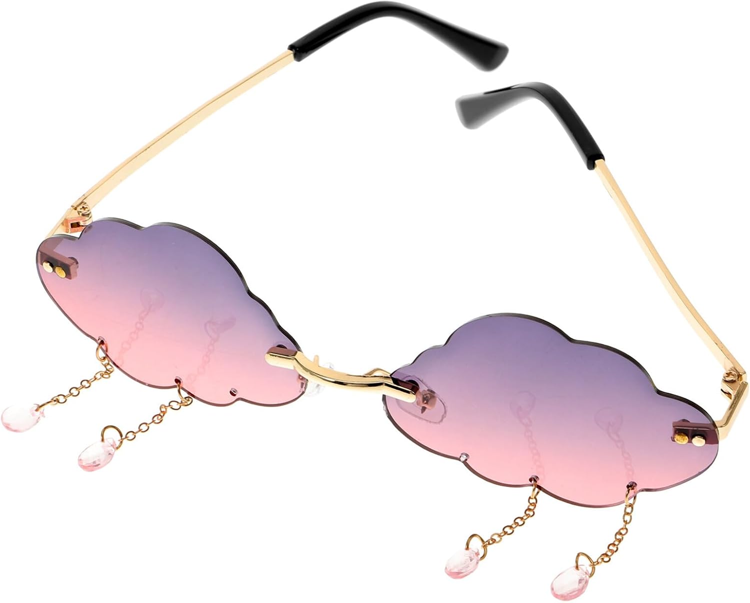 

Женские солнцезащитные очки PartyKindom Shell, модные очки для фотосессий в форме ракушки, светло-золотистого цвета с защитой от УФ-излучения, для уличной моды и активного отдыха