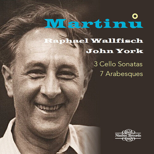 

CD диск Martinu / Wallfisch / York: 3 Cello Sonatas / 7 Arabesques