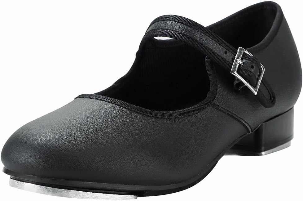 

Танцевальные туфли MSMAX Jazz для девочек, костюмные сапоги из ПУ для мальчиков Linodes, черный