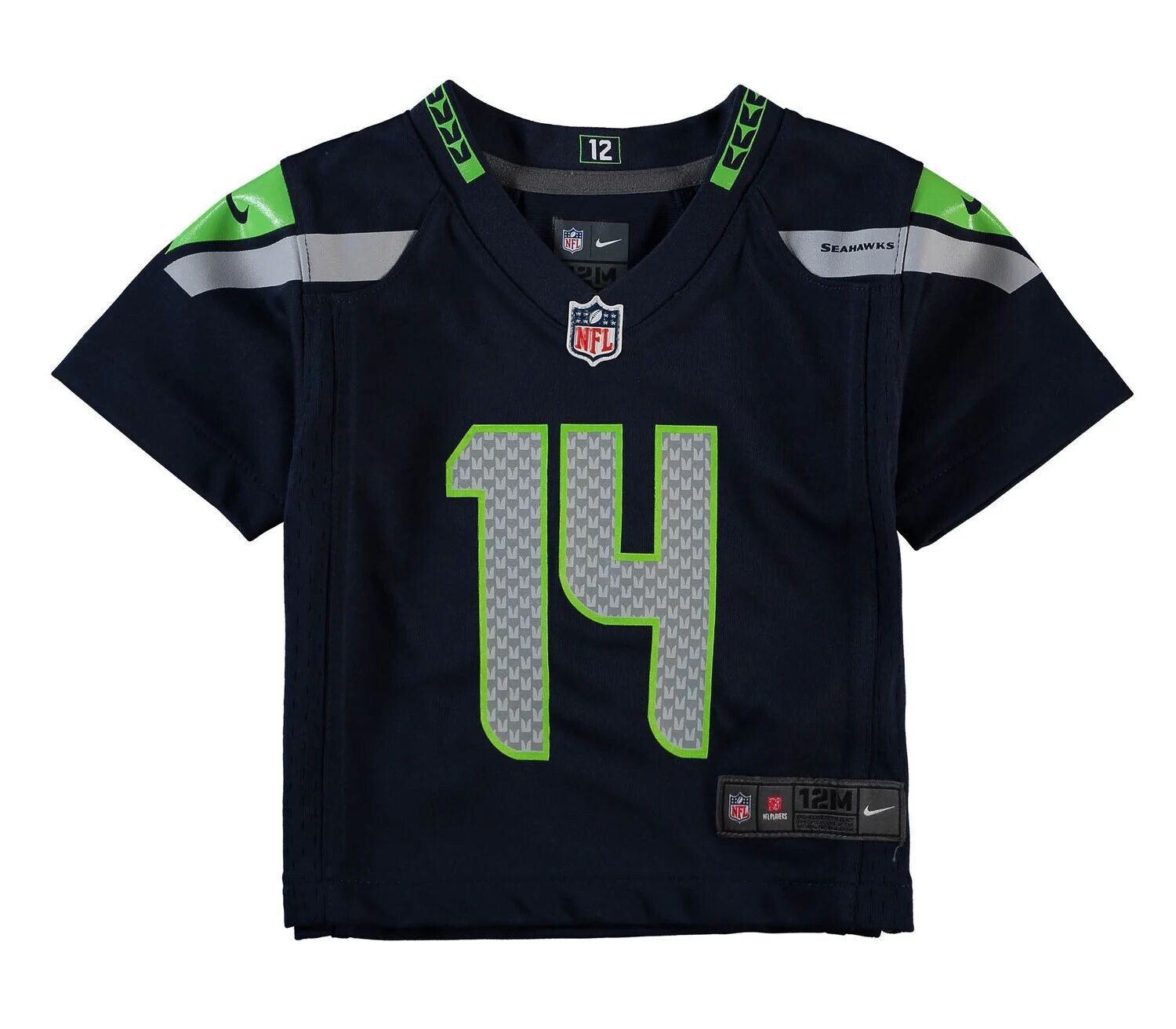 

Детская игровая майка Nike DK Metcalf College Navy Seattle Seahawks Nike