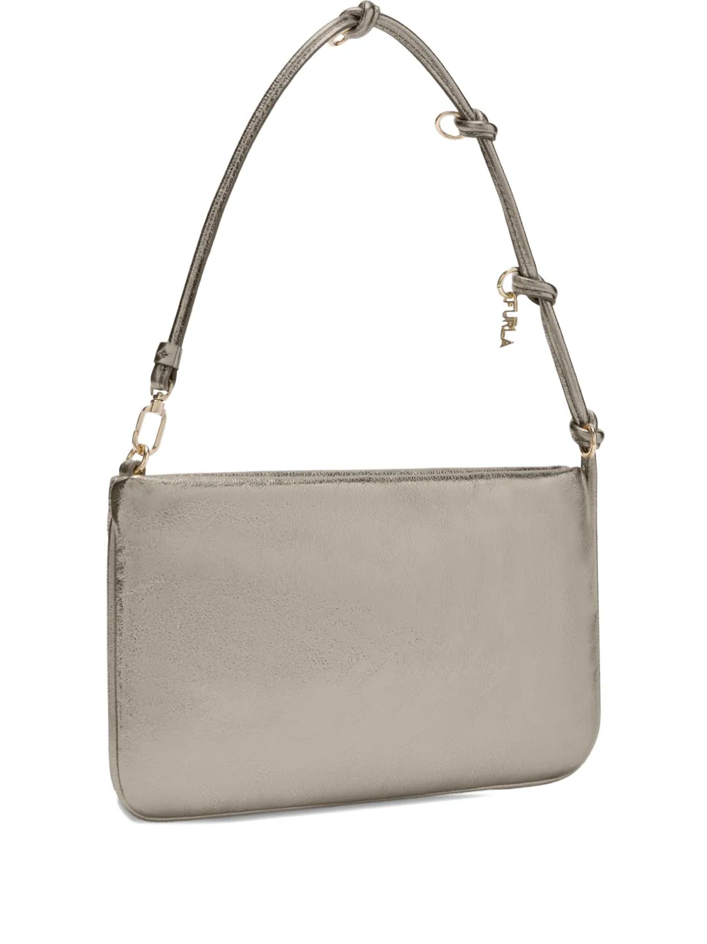 

Клатч с ремешком Furla, бежевый