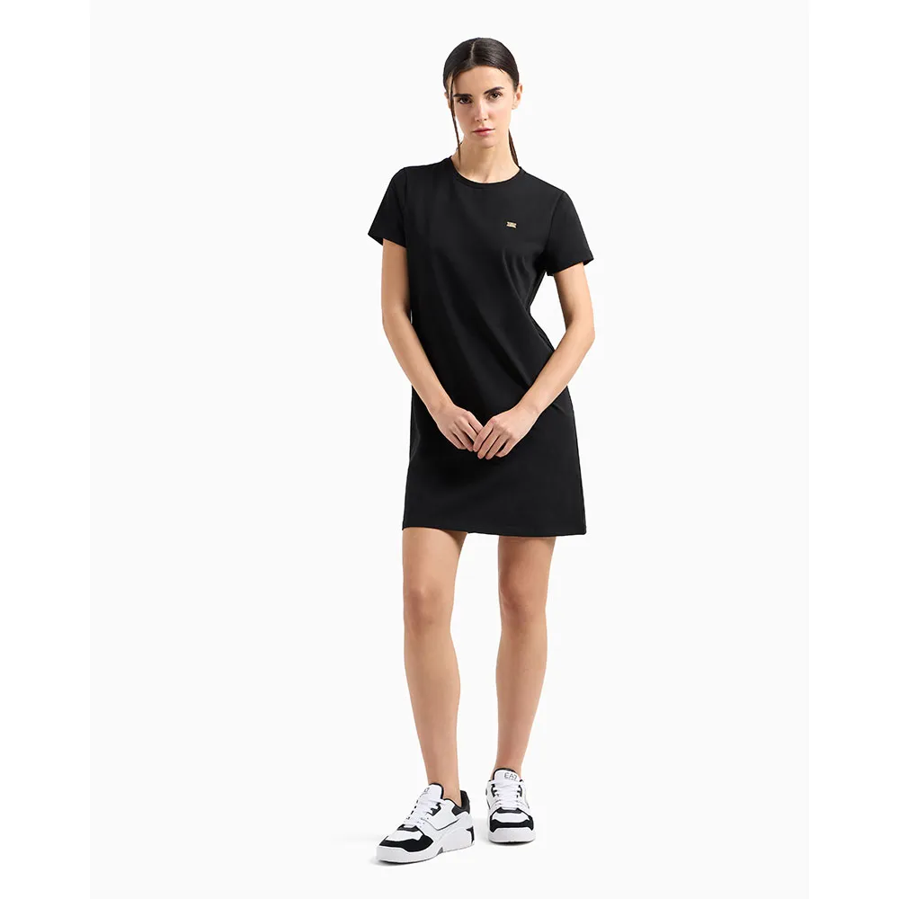 

Платье с коротким рукавом EA7 EMPORIO ARMANI 7W000084_AF12484, черный