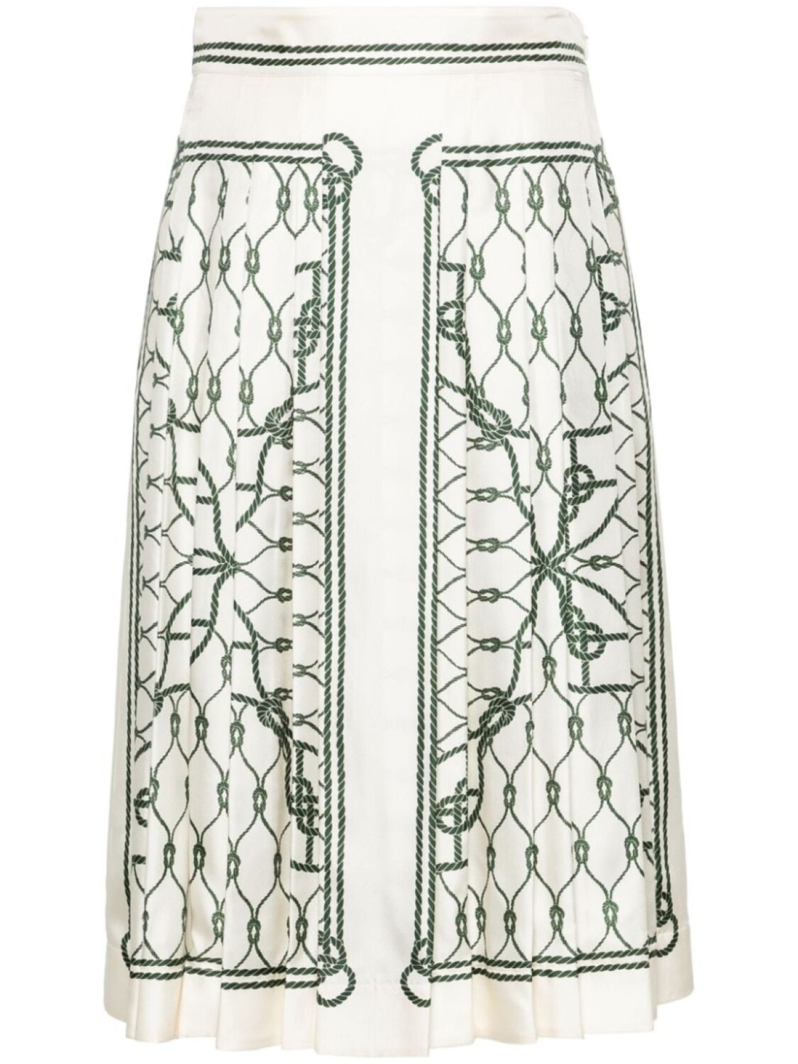 

Tory Burch юбка миди с графичным принтом, нейтральный цвет