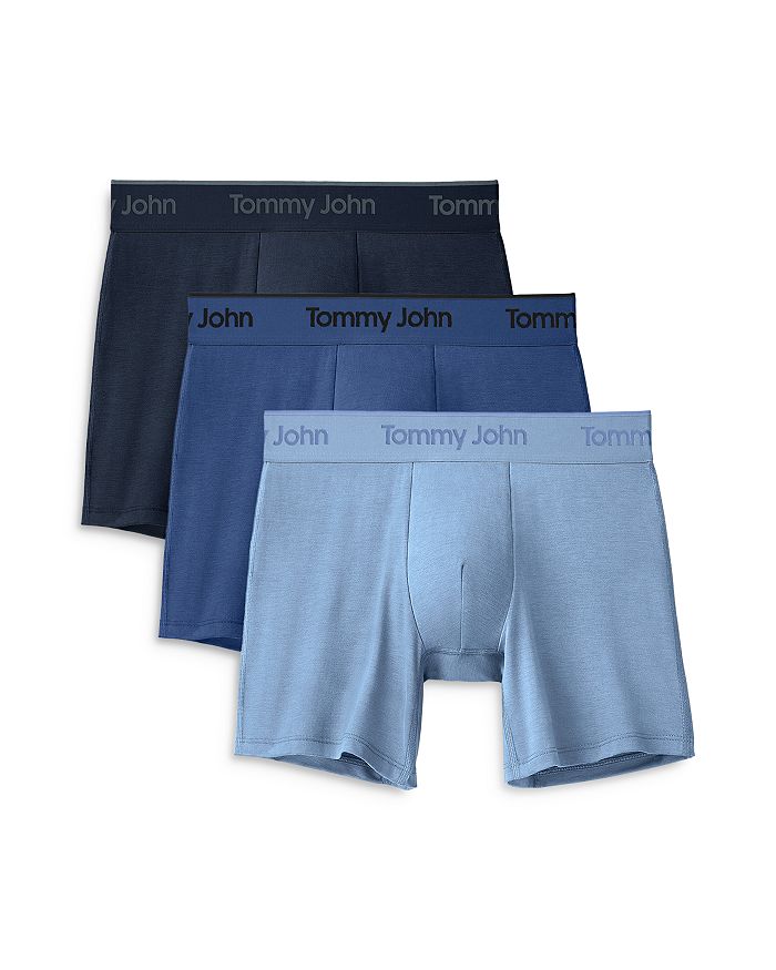 

Second Skin Essentials Боксеры 6", 3 шт. Tommy John, синий