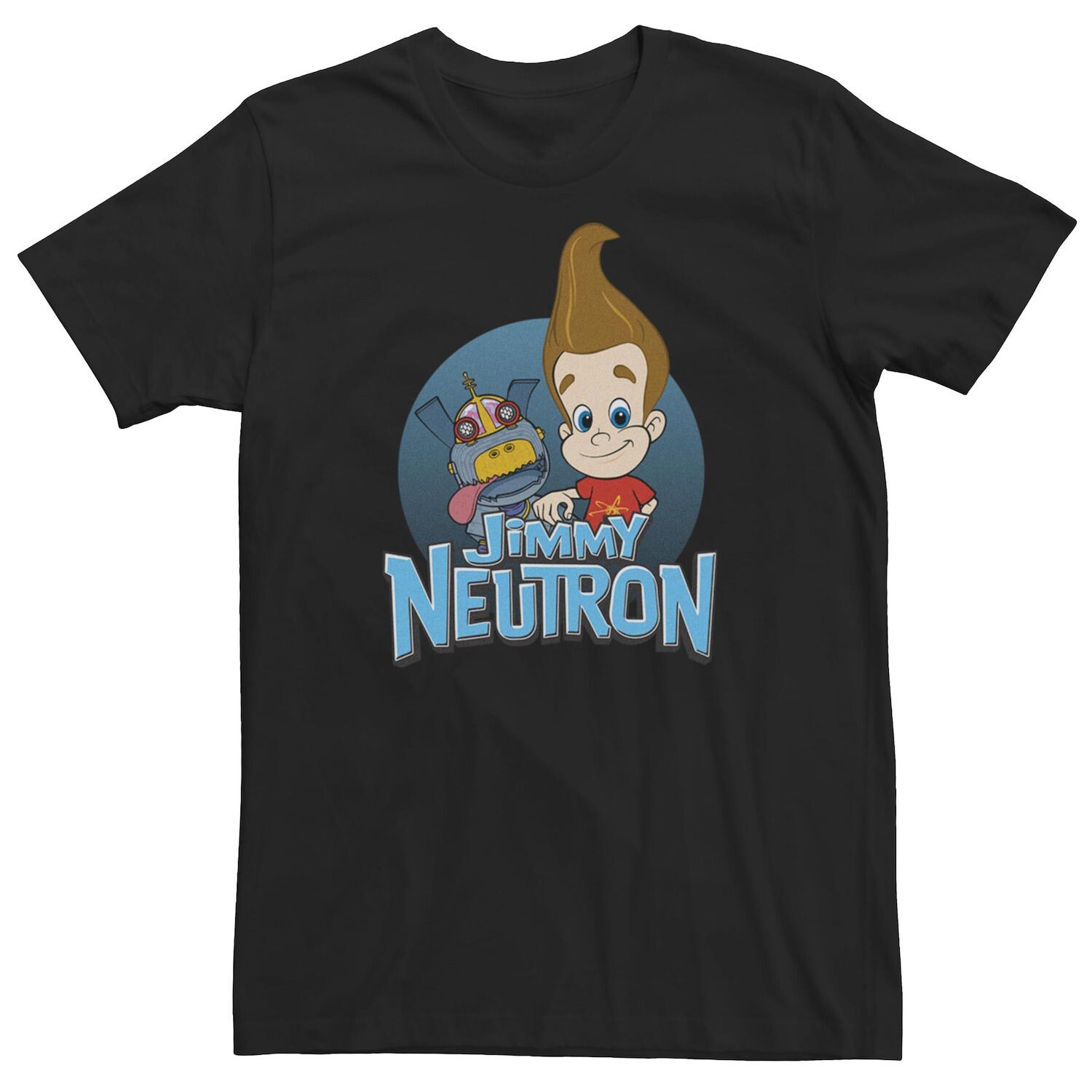 

Мужская футболка с логотипом Jimmy Neutron и Goddard Licensed Character