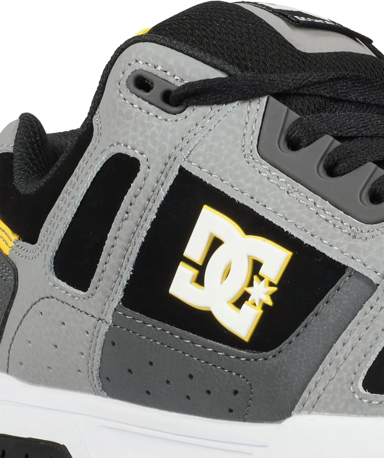 Мужские кроссовки DC Shoes Net Amazon Renewed, желтый/серый — фото 2